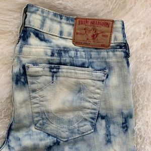 True Religion Acid Wash Jeans Size 4